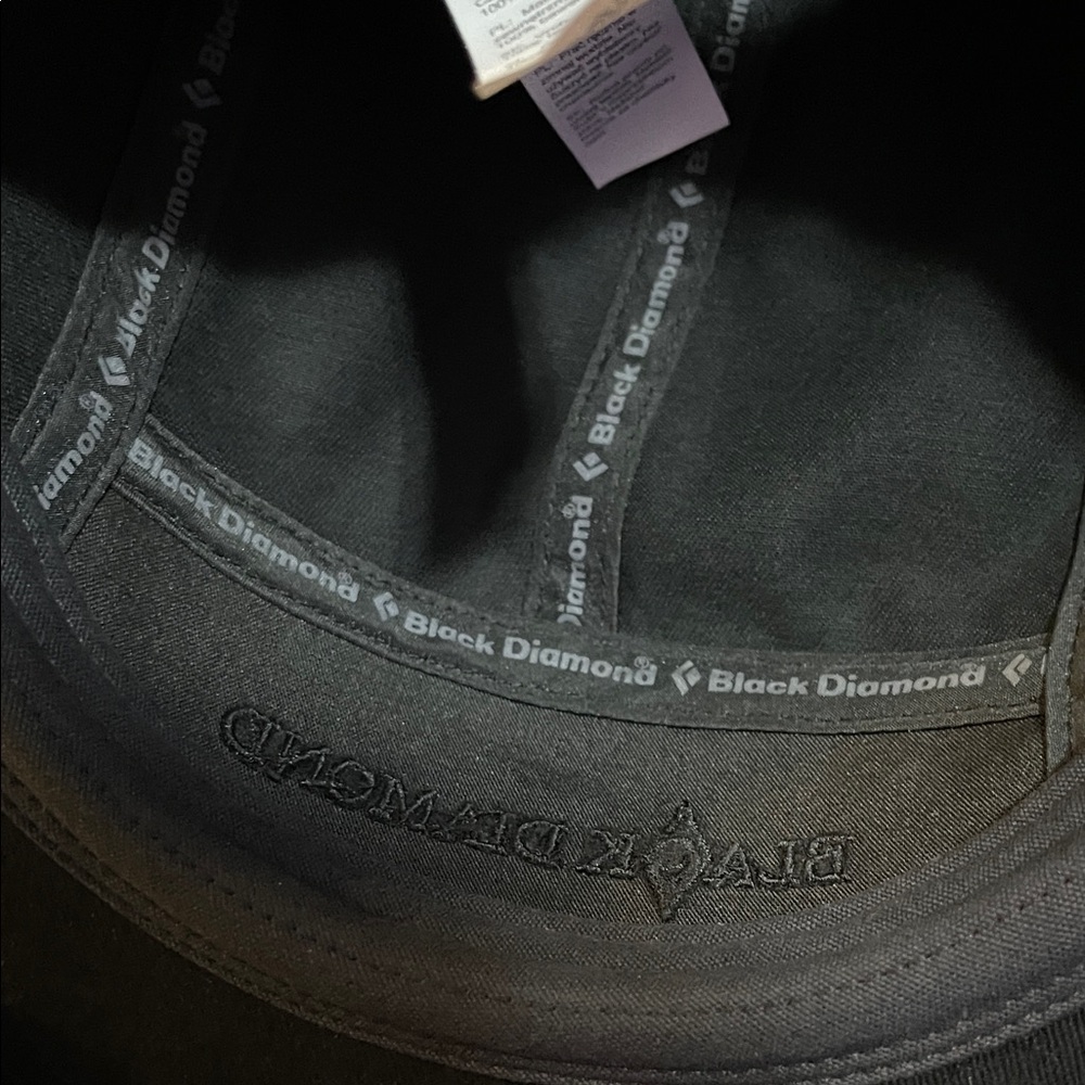 Black Diamond Sleek Black Hat - Picture 4 of 5